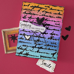 Spellbinders stanssi Beautifully Imperfect, Deckled Edge Script
