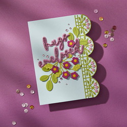 Spellbinders stanssi Berry Fields Border