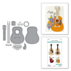 Spellbinders stanssi Majestic Guitar