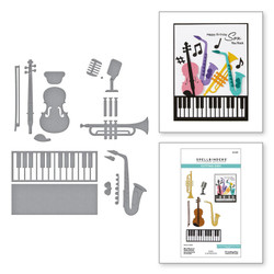 Spellbinders stanssi Mini Musical Instruments