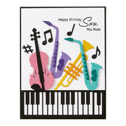 Spellbinders stanssi Mini Musical Instruments