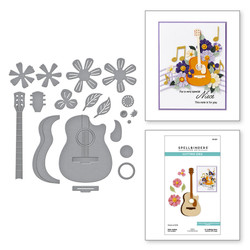 Spellbinders stanssi Mini Guitar