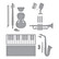 Spellbinders stanssi Mini Musical Instruments