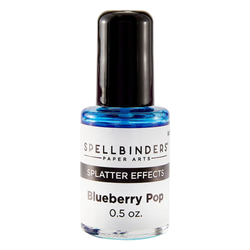 Spellbinders Splatter Effects, Blueberry Pop, roiskeisiin