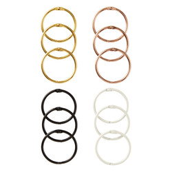 Spellbinders Book Rings -saranarenkaat, 12 kpl