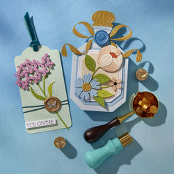 Spellbinders Mini 3D Wax Seal -sinettileimasin Butterfly
