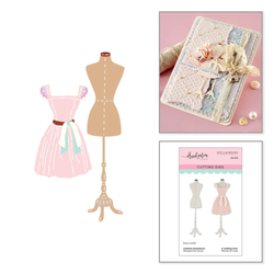 Spellbinders stanssi Buttons & Keepsakes, Couture Dressform