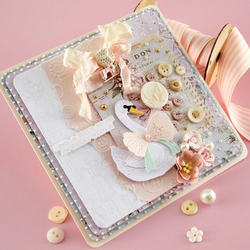 Spellbinders stanssi Buttons & Keepsakes, Swans