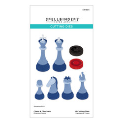 Spellbinders stanssi Chess & Checkers