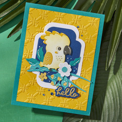 Spellbinders stanssi Cheerful Chirps, Free Hugs Oscar
