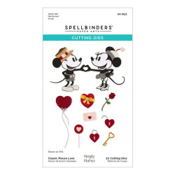 Spellbinders stanssi Classic Mouse Love