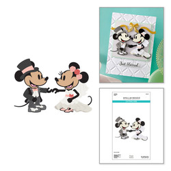 Spellbinders stanssi Classic Mouse Wedding