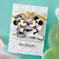 Spellbinders stanssi Classic Mouse Wedding