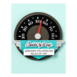 Spellbinders stanssi Speedometer
