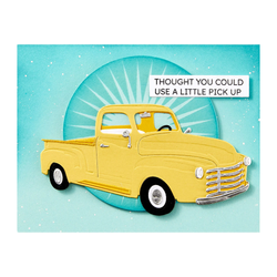 Spellbinders stanssi Timeless Truck
