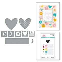 Spellbinders Crafty Babe stanssi Labels & Icons