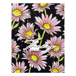 Spellbinders Press Plate Daisy Shower -levy