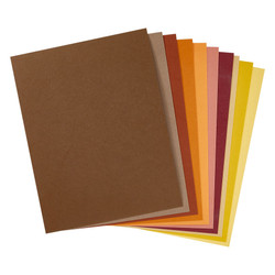Spellbinders Colorwheel Cardstock -kartonkipakkaus, Fall, 10 kpl