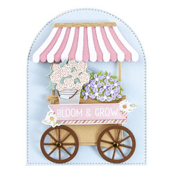 Spellbinders stanssi Flower Cart