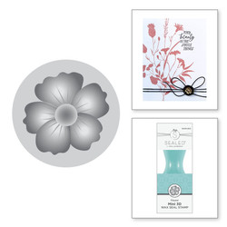 Spellbinders Mini 3D Wax Seal -sinettileimasin Flower