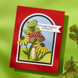 Spellbinders stanssi Frog Prince