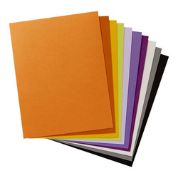 Spellbinders Colorwheel Cardstock -kartonkipakkaus, Halloween, 10 kpl