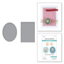 Spellbinders stanssi Holiday Magic, Frame Inserts