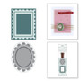 Spellbinders Wax Seal Stamp - sinettileimasimet Holiday Magic, Frames