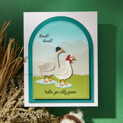 Spellbinders leima- ja stanssisetti Honk Honk