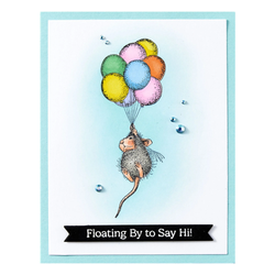 Spellbinders House-Mouse leimasin Up, Up and Away