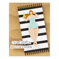 Spellbinders stanssi La Dolce Vita, Amalfi Breeze