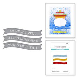 Spellbinders stanssi La Dolce Vita Banners