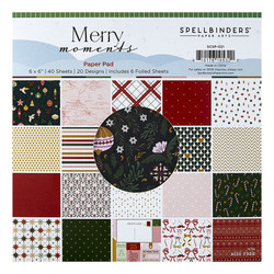 Spellbinders paperipakkaus Merry Moments, 6