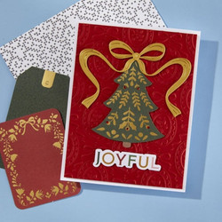 Spellbinders stanssi Merry Moments, Gifting Bow