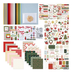 Spellbinders Merry Moments Holiday Cardmaking Kit 2025 -setti