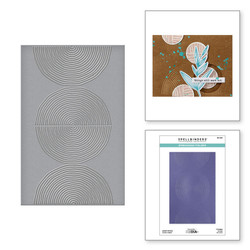 Spellbinders kohokuviointikansio Lined Circles