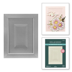 Spellbinders 3D kohokuviointikansio Molded Frame