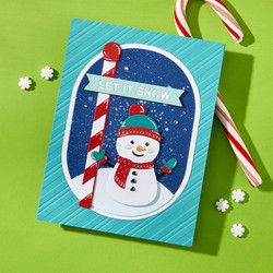 Spellbinders Simon Hurley stanssi North Pole Friends, North Pole Sentiments