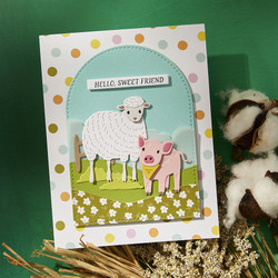 Spellbinders stanssi Perfect Touch Arches and Tag