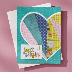 Spellbinders stanssi Pieced Heart