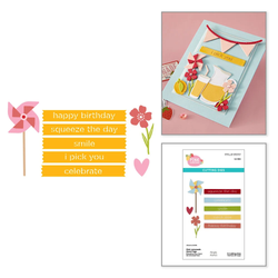 Spellbinders stanssi Pink Lemonade, Stand Tags