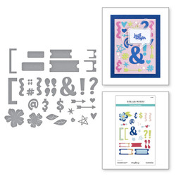 Spellbinders stanssi Punctuation & Icons