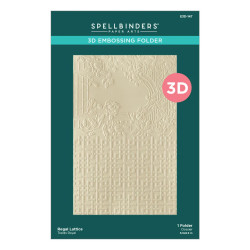Spellbinders kohokuviointikansio Regal Lattice