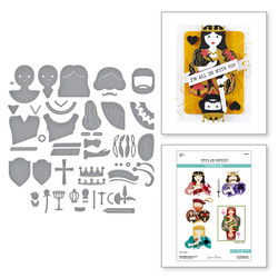 Spellbinders stanssi Reversible Royal Court