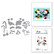 Spellbinders stanssi Say Cheese Classic Mouse, Christmas Embellishments