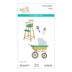 Spellbinders stanssi Classic Pooh Baby, Baby Accessories