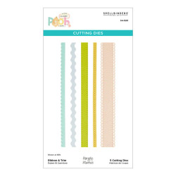 Spellbinders stanssi Classic Pooh Baby, Ribbon & Trim