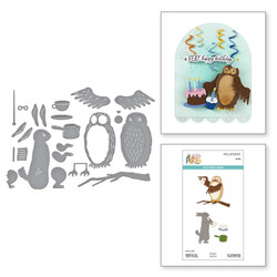 Spellbinders stanssi Rabbit & Owl
