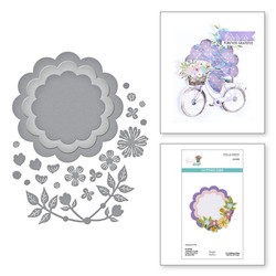 Spellbinders stanssi Scallop Journal Cards