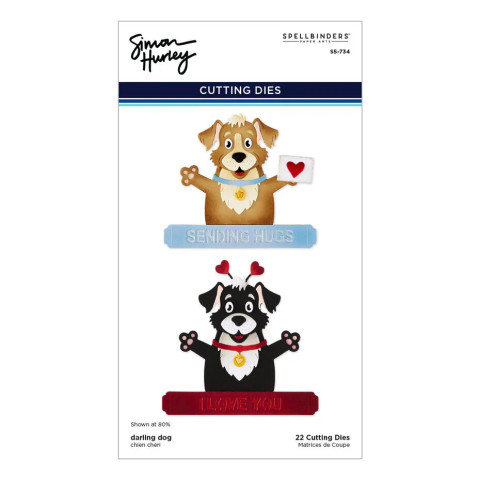 Spellbinders Simon Hurley stanssi Darling Dog